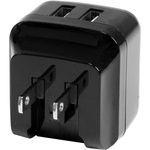 StarTech.com Dual Port USB Wall Charger - High Power 17 Watt / 3.4 Amp - Travel Charger International