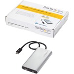 StarTech.com Thunderbolt 3 to Dual HDMI Adapter - Thunderbolt to 2x HDMI Converter - 4K 30Hz