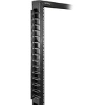 StarTech.com Vertical 0U Server Rack Cable Management w/ D-Ring Hooks - 40U Network Rack Cord Manager Panels - 2x 3ft Wire Organizers CMVER40UD - Eliminate cable s