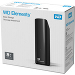 WD Elements WDBWLG0080HBK-EESN 8 TB Desktop Hard Drive - External - USB 3.0 Type A
