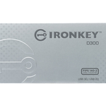 Kingston IronKey D300 D300S 32 GB USB 3.1 Flash Drive