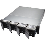 QNAP Drive Enclosure - USB 3.1 Gen 2 Type C Host Interface - 2U Rack-mountable - 12 x HDD Supported
