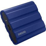 Samsung T7 MU-PE1T0R/EU 1 TB Solid State Drive - External - Blue - TV, Gaming Console, Desktop PC, MAC Device Supported - USB 3.2 Gen 2 Type C - 1050 MB/s Maximum