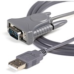 StarTech.com USB to RS232 DB9/DB25 Serial Adapter Cable - M/M - DB-9 Male Serial