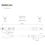 StarTech.com 10m Black Gigabit Snagless RJ45 UTP Cat6 Patch Cable - 10 m Patch Cord - 1 x RJ-45 Male Network - 1 x RJ-45 Male Network - Patch Cable - Black