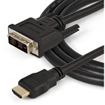 StarTech.com 1.5m HDMI to DVI-D Cable - M/M - 1 x HDMI Male Digital Audio/Video
