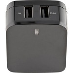 StarTech.com Dual Port USB Wall Charger - High Power 17 Watt / 3.4 Amp - Travel Charger International