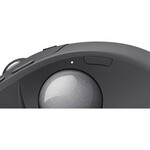 Logitech MX Ergo Mouse - Optical - Wireless - 8 Buttons - Grey