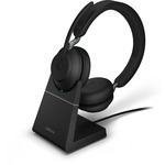 Jabra Evolve2 65 Wireless Over-the-head Stereo Headset - Black - Binaural