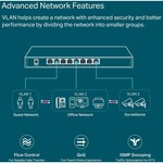 TP-Link JetStream TL-SG2008P 8 Ports Manageable Ethernet Switch