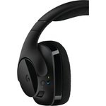 Logitech G533 Wireless Over-the-head Stereo Headset - Black - Binaural - Circumaural - 1500 cm