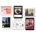 Apple iPad 7th Generation Tablet - 25.9 cm 10.2inch - 128 GB Storage - iPad OS - 4G - Silver - Apple A10 Fusion SoC - 1.2 Megapixel Front Camera - 8 Megapixel Rear