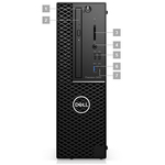 Dell Precision 3000 3430 Workstation - Core i7 i7-8700 - 16 GB RAM - 512 GB SSD - Small Form Factor - Black - Windows 10 Pro 64-bitIntel UHD Graphics 630 - DVD-Write