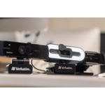 Verbatim Webcam - 30 fps - Black - USB 2.0 Type A