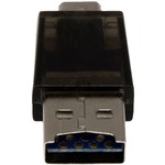 StarTech.com Flash Reader - USB 2.0, Micro USB - External - 1 Pack - microSD, miniSD