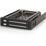 StarTech.com 2 Drive 2.5in Trayless Hot Swap SATA Mobile Rack Backplane - 2 x Total Bay - 2 x 2.5 Bay