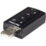 StarTech.com USB audio adapter - virtual 7.1 - external sound card - stereo audio - USB - External