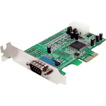 StarTech.com 1 Port Low Profile Native RS232 PCI Express Serial Card with 16550 UART