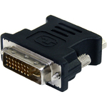 StarTech.com DVI to VGA Cable Adapter - Black - M/F - PVC