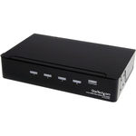 StarTech.com 4 Port High Speed HDMI Video Splitter w/ Audio - 1 x Mini-phone Stereo Audio In