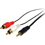 StarTech.com Stereo Audio cable - RCA M - mini-phone stereo 3.5 mm M - 0.91 m - for Audio Device