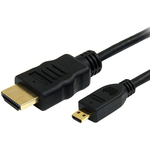 StarTech.com 0.5m High Speed HDMIAndamp;reg; Cable with Ethernet - HDMI to HDMI Micro