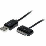 StarTech.com 2m Dock Connector to USB Cable for Samsung Galaxy Tab - 1 x Type A Male USB - Black