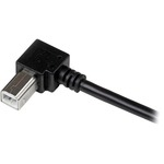 StarTech.com 2m USB 2.0 A to Right Angle B Cable - M/M - 1 x Type A Male USB - 1 x Type B Male USB