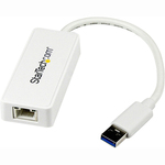 StarTech.com White USB 3.0 to Gigabit Ethernet Adapter