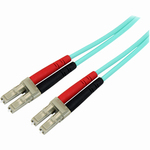 StarTech.com 3m 10 Gb Aqua Multimode 50/125 Duplex LSZH Fiber Patch Cable LC - 2 x LC Male Network
