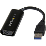 StarTech.com Slim USB 3.0 to VGA External Video Card Multi Monitor Adapter - 1920x1200 / 1080p - 1920 x 1200 - 1 x VGA