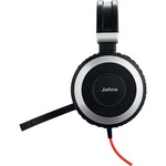 Jabra EVOLVE 80 Wired Stereo Headset - Over-the-head - Circumaural - USB, Mini-phone