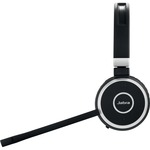 Jabra EVOLVE 65 UC Wireless Over-the-head Stereo Headset - Binaural - Supra-aural - 3000 cm - Bluetooth - 70 Hz to 20 kHz - Noise Cancelling Microphone