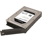 StarTech.com Dual-Bay 2.5in to 3.5in SATA Hard Drive Adapter Enclosure with RAID - Supports SATA III Andamp; RAID 0, 1, Spanning, JBOD Aluminum - SATA/600 - Serial ATA/600