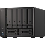 QNAP TS-H973AX-8G 9 x Total Bays SAN/NAS Storage System - 5 GB Flash Memory Capacity - AMD Ryzen Quad-core 4 Core 2.20 GHz - 8 GB RAM - DDR4 SDRAM Tower - Serial A