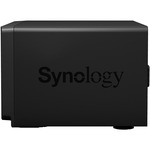 Synology DiskStation DS1821plus 8 x Total Bays SAN/NAS Storage System - AMD Ryzen Quad-core 4 Core 2.20 GHz - 4 GB RAM - DDR4 SDRAM Desktop - Serial ATA Controller -