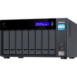 QNAP TVS-872X-I3-8G 8 x Total Bays SAN/NAS Storage System - 5 GB Flash Memory Capacity - Intel Core i3 Quad-core 4 Core 3.10 GHz - 8 GB RAM - DDR4 SDRAM Tower - Se