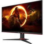 AOC 24G2SAE/BK 23.8inch Full HD LED Gaming LCD Monitor - 16:9 - Black/Red