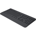 Logitech Signature K650 Keyboard - Wireless Connectivity - English UK - QWERTY Layout - Graphite Grey