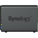 Synology DiskStation DS223 2 x Total Bays SAN/NAS Storage System - Realtek RTD1619 Quad-core 4 Core 1.70 GHz - 2 GB RAM - DDR4 SDRAM Desktop - 0 x HDD Installed -