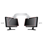 3M Black, Matte Privacy Screen Filter for 19And#34; Monitor