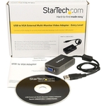 StarTech.com USB to VGA Multi Monitor External Video Adapter - 16MB SDRAM - USB