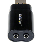 StarTech.com Audio USB Adapter - White