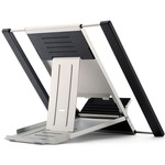 Newstar Portable Laptop and Tablet Desk Stand - Silver