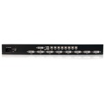 StarTech.com 8 Port 1U Rackmount DVI USB KVM Switch - 8 Port - 1U - Rack-mountable