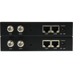 StarTech.com Gigabit Ethernet over Coaxial Unmanaged Network Extender Kit - 2.4km