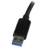 StarTech.com USB 3.0 to Dual Port Gigabit Ethernet Adapter NIC w/ USB Port - 2 x RJ-45 - Twisted Pair