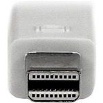 StarTech.com 6 ft Mini DisplayPort to VGAAdapter Converter Cable - mDP to VGA 1920x1200 - White