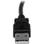 StarTech.com 2m USB 2.0 A to Left Angle B Cable - M/M - 1 x Type A Male USB - 1 x Type B Male USB
