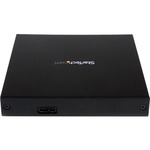 StarTech.com USB 3.0 to Slimline SATA ODD Enclosure for Blu-ray and DVD ROM drives - 1 x Total Bay